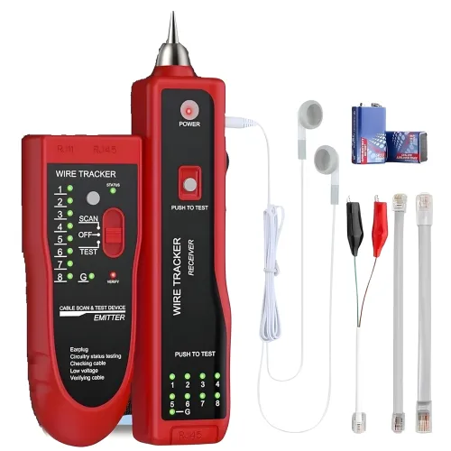 Image of COOLCOLD LAN Cable Tester & Tracker with RJ11 /RJ45