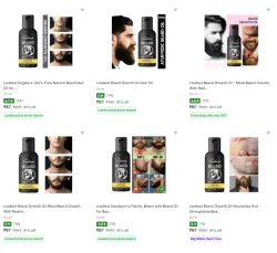 Coollest Organics Beard & Hair Growth Oil @ Starting ₹87