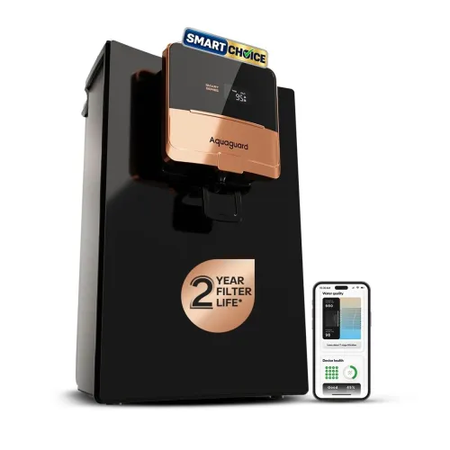 Image of Aquaguard Ritz Pro RO+UV+Copper Water Purifier | 2 year filter life | SMART Purifier | TDS Display 