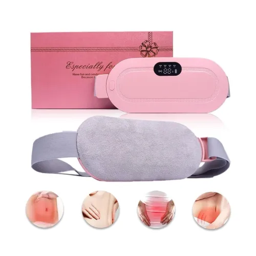 Image of Cordless Heating Pad for Period Pain (Pink)