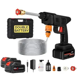 Cordless High-Pressure Washer Gun – 48V, 12000mAh