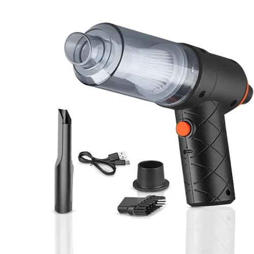 Image of Cordless Mini Vacuum Cleaner and Air Blower 2 in 1 Car Vacuum Cleaner High-Power