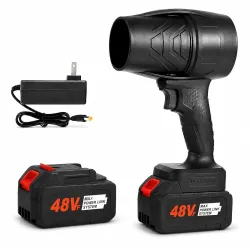 Cordless Electric Air Blower with 2 Batteries
