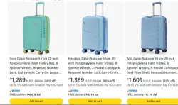 Core Cabin luggage upto %86 discount 