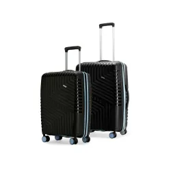 Core Set of 2 Trolley Bags Cabin + Medium Polypropylene Hard Suitcase