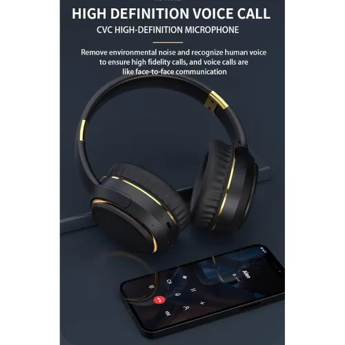Image of COREGENIX H6 Over Ear Headphones with ENC + HD Calling, Upto 50 Hrs Playtime, Fast Charging, in-Built ENC Mic, 40mm Tita