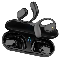 COREGENIX OWS Ear Wireless Earbuds with Display | ENC Mic for Crystal-Clear Calls | 30hr Playtime with Type-C Fast Charg
