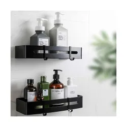 Corner Shelf Rack for Bathroom Fittings Storage