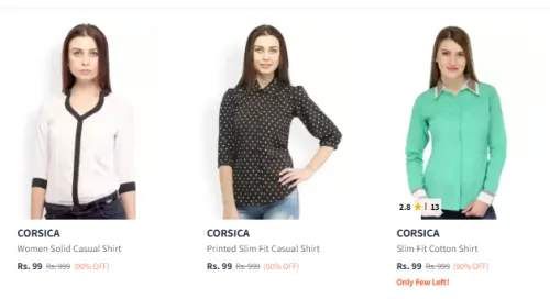 Image of Corsica Women Fashion Up to 90% Discount