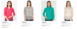 Corsica Womens Clothing Starting @ ₹99