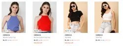 Corsica Womens Tops starting at ₹97