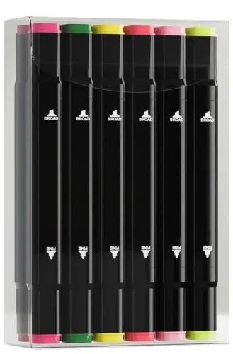 Image of Corslet 12 Colors Alcohol Markers