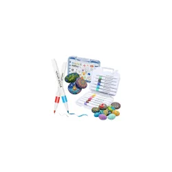 Corslet 12 Shades Acrylic Markers 