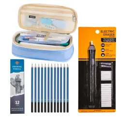 Corslet 14-Pcs Professional Drawing Pencil Kit