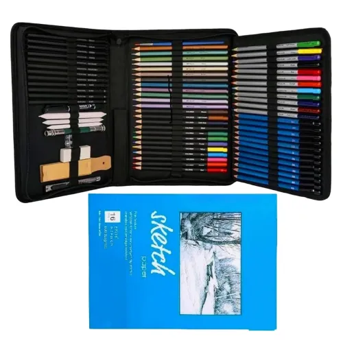 Image of Corslet 72 Pcs Art Pencil Sketch Kit