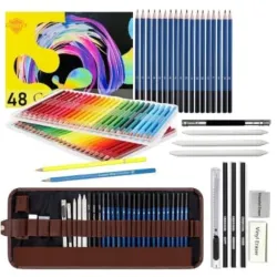 Corslet 77 Pcs Drawing & Colour Pencil Set