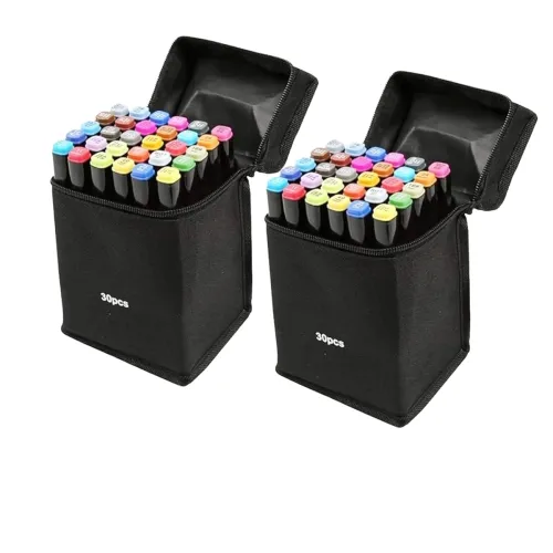 Image of Corslet Alcohol Markers & Color Pens Set (PO2)