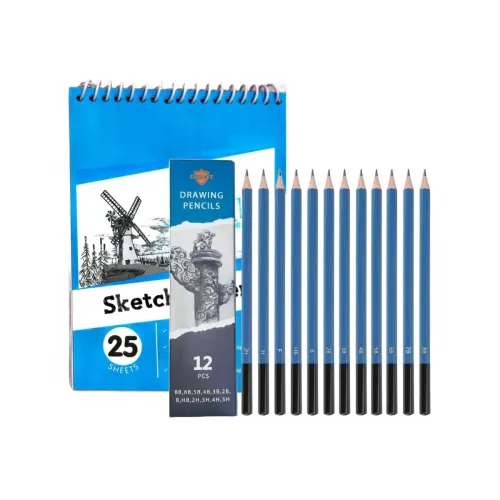 Image of Corslet Pack of 13 Artist Pencil for Sketching Pencils Drawing Pencil Set 