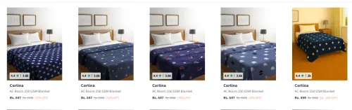 Image of Cortina Blanket Upto 76% Off