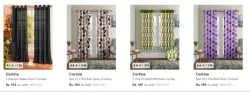 Cortina Curtains Online starting ₹153
