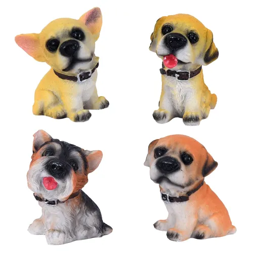 Image of Cortina Dog Miniature Figurines (pack of 4)