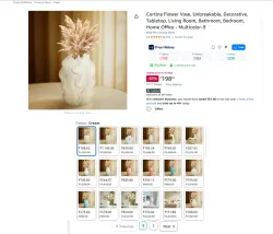 Cortina Flower Vase, Unbreakable