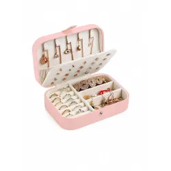 Cortina Jewellery Organiser PU Leather Zipper