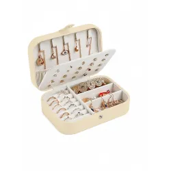 Cortina Jewellery Organiser PU Leather Zipper