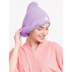 Cortina Microfiber Hair Towel Cap