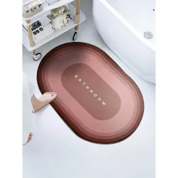 Cortina Premium Silicon Floor Mat, Bath Mat, Doormat, Bathroom Carpet, Cushion Mat Super Absorbent Soft 