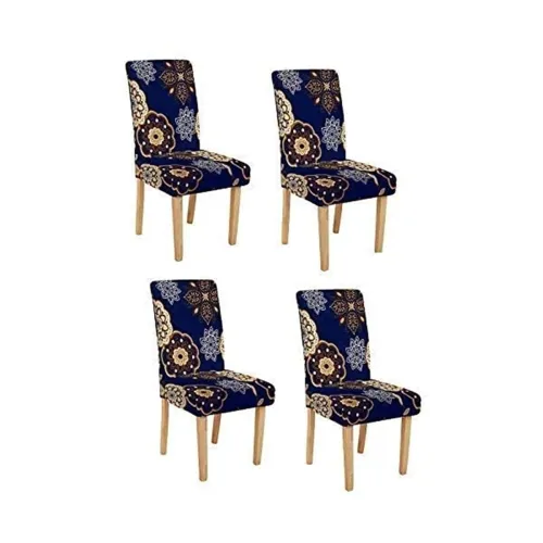 Image of Cortina Chair Cover Slipcover Chair Cover Washable Softness for Elastic Installation Chair Protector Spandex Pack of 6