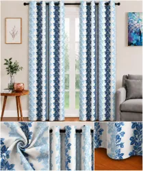 Cortina Window Polyester Transparent Curtain