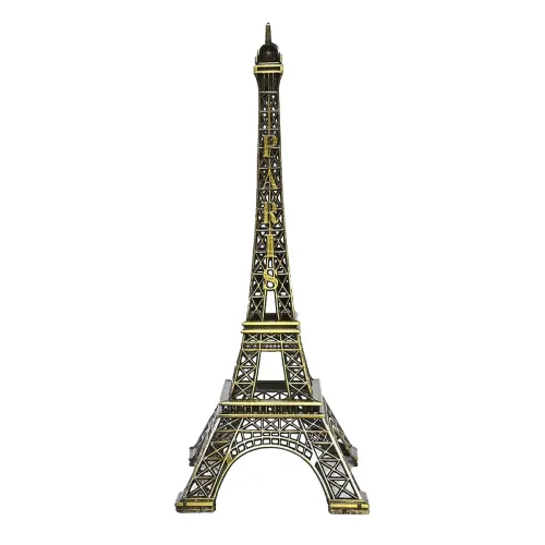 Image of Cortina Metal Eiffel Tower Statue for - Aesthetic Home Decor Items 