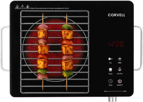 Image of Corvell 2200W Infrared Touch Cooktop | Black