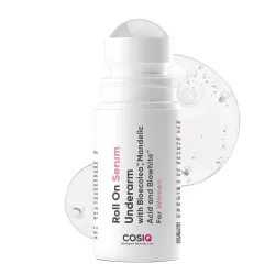 Cos-IQ Brightening Underarm Roll On Deodorant Serum for Women, 40ml