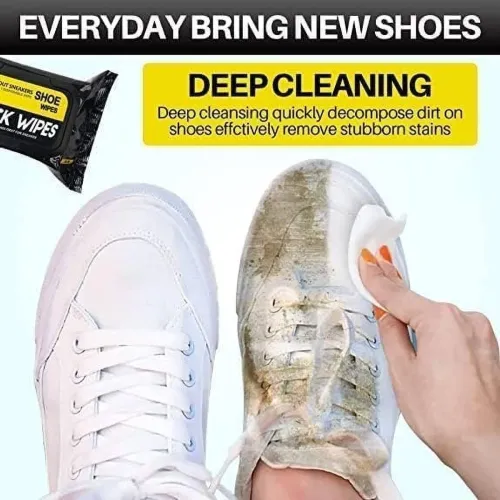 Image of Cosmaty Shoe Cleaner Wipes -1 Packs of 80
