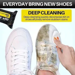 Cosmaty Shoe Cleaner Wipes -1 Packs of 80