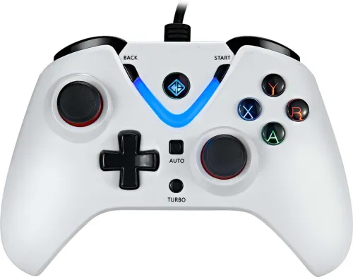 Image of Cosmic Byte ARES Wired Controller (White, For PC, PS3)