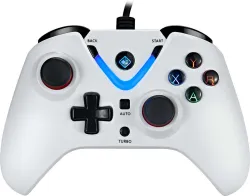 Cosmic Byte ARES Wired Controller (White, For PC, PS3)