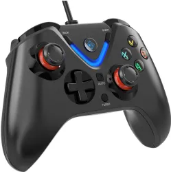 Cosmic Byte ARES Wired Controller (Black, For PC)