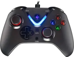 Cosmic Byte ARES Wired Controller (Black, For PC, PS3)