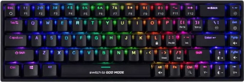 Image of Cosmic Byte CB-GK-23 Artemis Per Key RGB Mechanical Blue Switch Wired USB Laptop-size Gaming Keyboard Compatible with De
