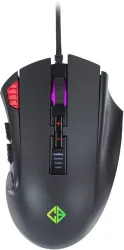Cosmic Byte Equinox Gamma 16000DPI Gaming Mouse, 12 Buttons