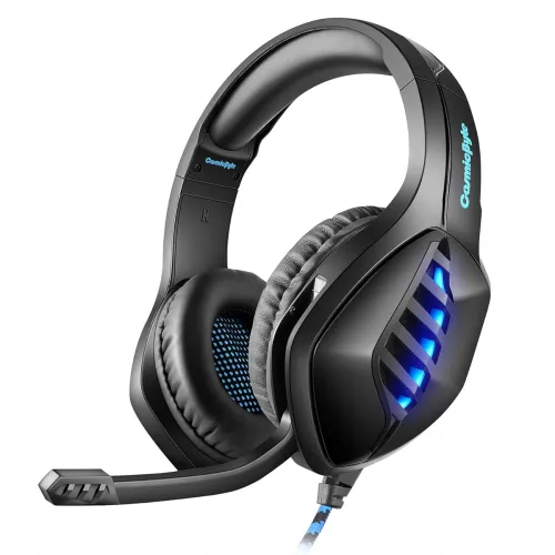 Image of Cosmic Byte GS430 Gaming wired over ear Headphone 7 Color RGB LED