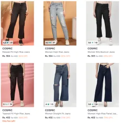 Cosmic Womens Jeans @ Up to 80% OFF