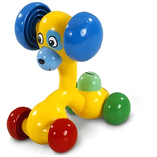 Image of COSMOBABY Cute Puppy 3 Face Role Play Friction Dog Toy
