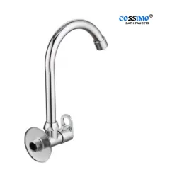 COSSIMO SmartBuy Zinc Alloy Wall Mounted Orio Sink Cock with Wall Flange