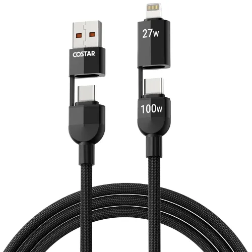 Image of COSTAR 4-in-1 100W Fast Charging Cable