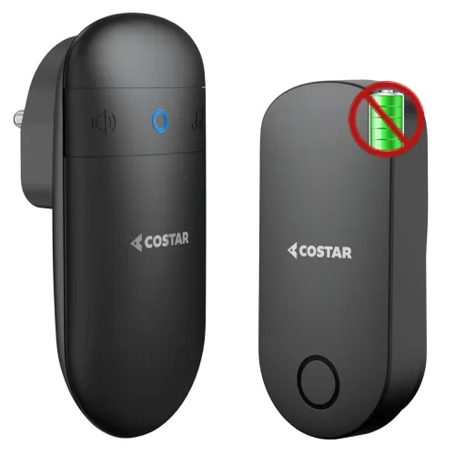 Image of COSTAR Self-Powered Battery Free Wireless Door Bell Kits