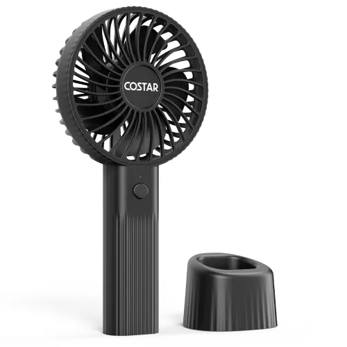Image of COSTAR Brushless Motor Portable Hand Fan with Fan Base